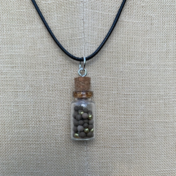 Handmade Bottled Up Emotions Necklace - Picture 6 of 12